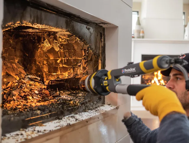 Professional chimney cleaning by Norwalk Chimney Sweep in Norwalk, CT