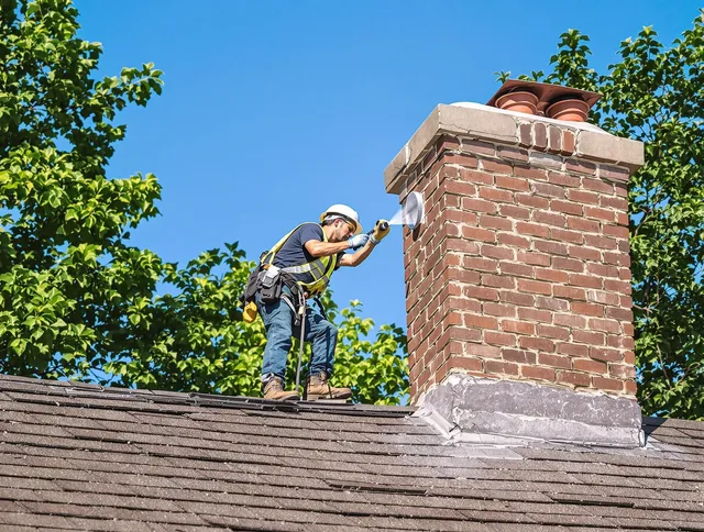 Norwalk Chimney Sweep performing an inspection with advanced tools in Norwalk, CT