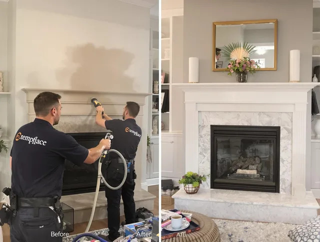 Professional soot removal by Norwalk Chimney Sweep team in Norwalk, CT